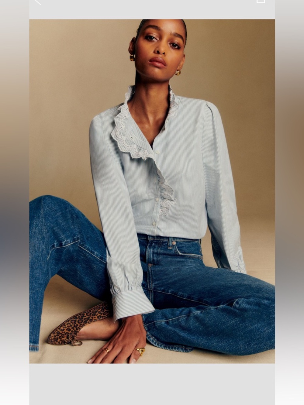 SEZANE CHLO SHIRT